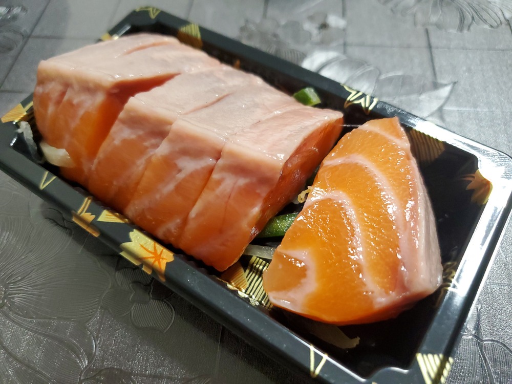 藍田美食-芝C Sushi-日式美食-三文魚刺身