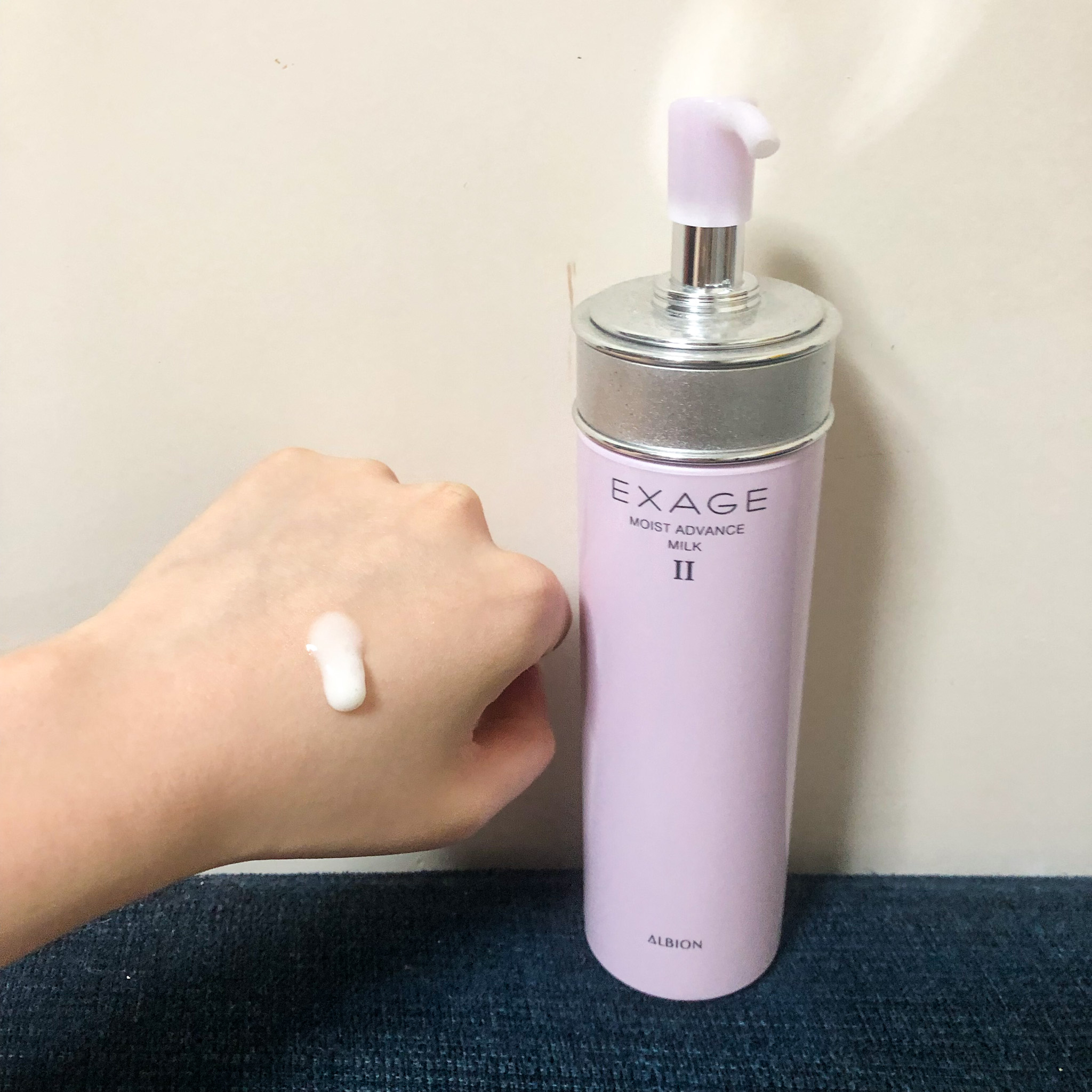 日本護膚品-ALBION-清新水潤平衡滲透乳II(保濕型)-質感-乳液