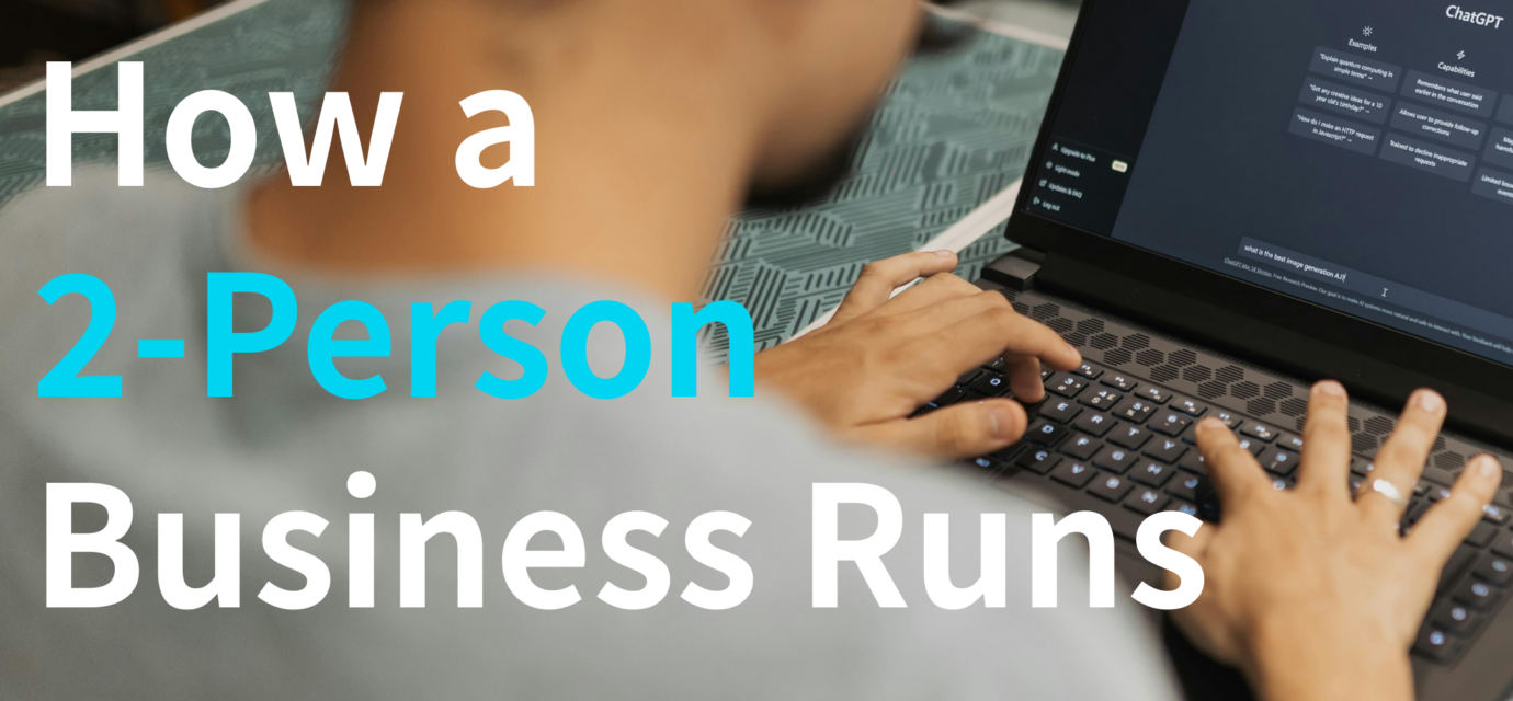 How a 2-Person Business Runs Like a Big Team Using AI