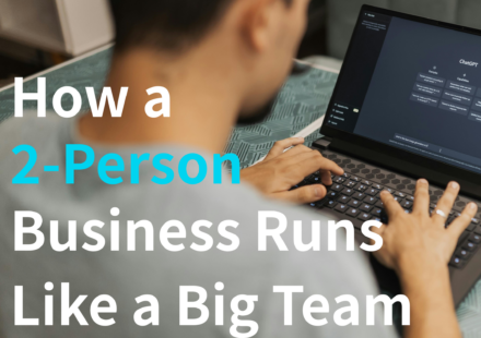 How a 2-Person Business Runs Like a Big Team Using AI