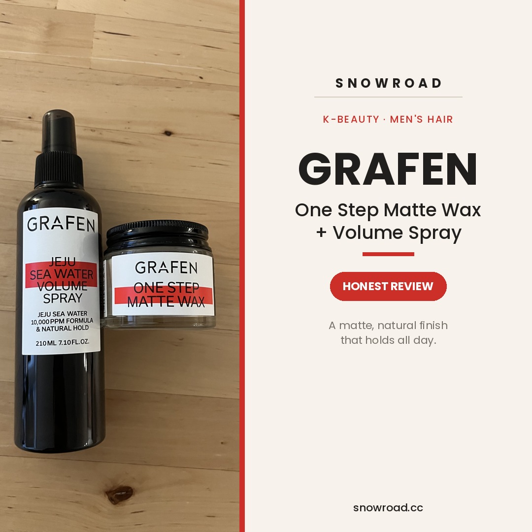 Grafen Hair Gel and Spray Review | My Honest Take